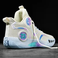 Men's Basketball Shoes Breathable Cushioning Non-Slip Wearable Sports Shoes Gym Training Athletic Basketball Sneakers for Women 1