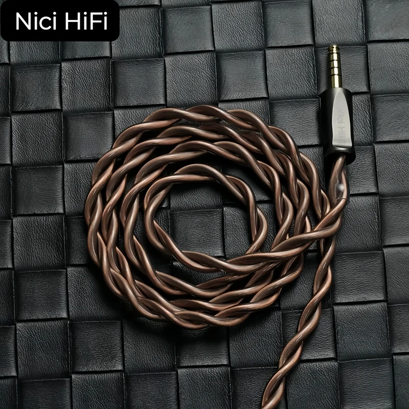 Hiclass-Cable 4.4㎜　2pin Amazon.com: HiBy Cu4 Balance Earphone Cable Coaxial O.C.C.