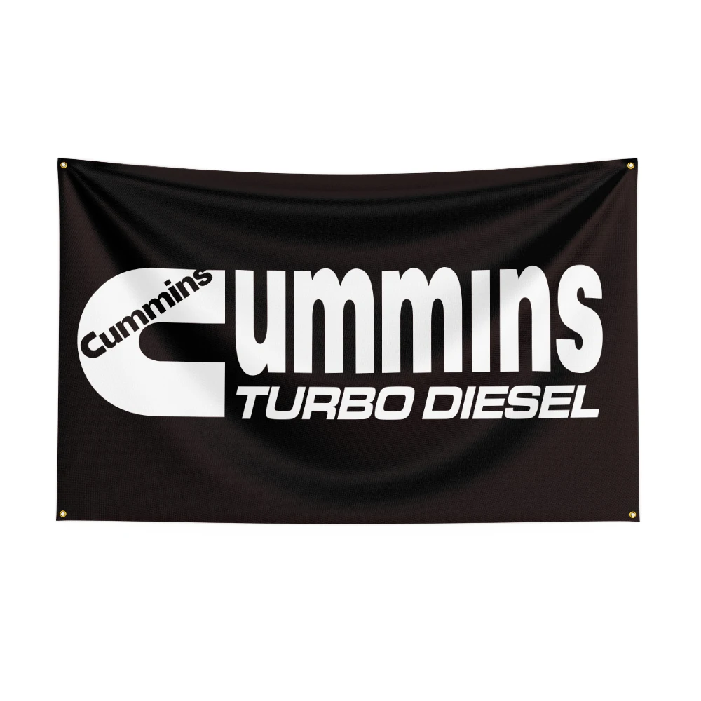 

3X5Ft Cummins Racing Car Flag For Decor
