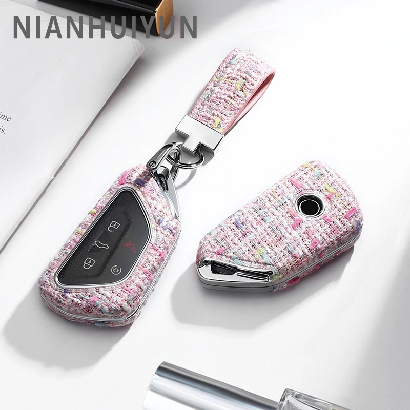 Per Volkswagen Vw Golf 8 Mk8 Gti Gtd R Id3 Id4 Car Key Shell/Cover/Case Portachiavi Da Donna