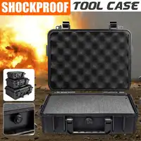 9 Sizes Waterproof Hard Case Box Storage Box Tool Organizer Tool Box Safety Equipment Case with Sponge Suitcase Tool Kit Case 1
