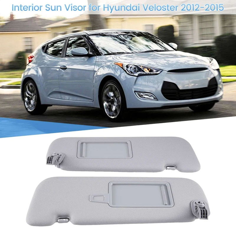 

Автомобильный солнцезащитный козырек с зеркальной фотографией для Hyundai Veloster 2012-2015 852102V130TX 852202V140TX аксессуары