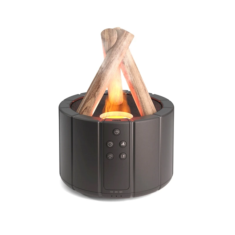 Campfire Aromatherapy Machine Home Aromatherapy Machine Essential Oil Aromatherapy Flame Humidifier Home Deco