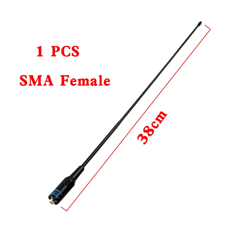 Na-771 Sma-F Antenna Morbida Femmina Dual Band Vhf/Uhf 144/430Mhz Na771 Per Baofeng Uv-5R Uv-82 Bf-888S Walkie Na Dropship