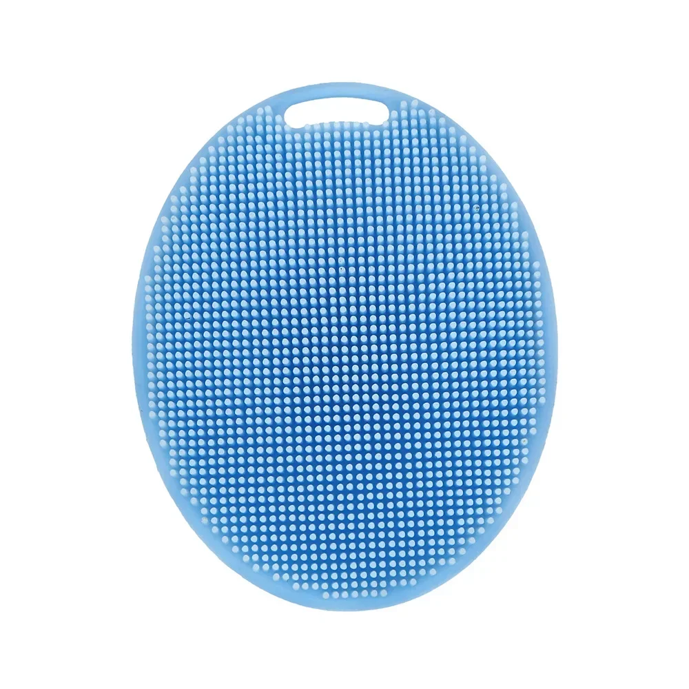 فرشاة تقشير من السيليكون الناعم، منظف يدوي لتنظيف...