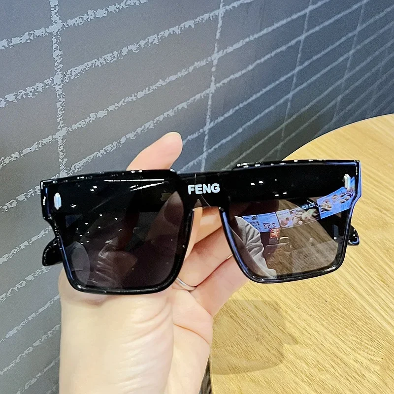 Kids Sunglasses Fashion Kids Sunglasses Children Square Anti-uv Baby Sun-shading Eyeglasses Girl Boy UV400 Eyewear