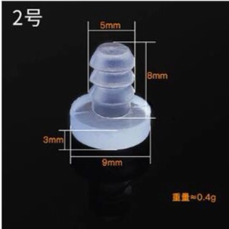 Transparent Furniture Corner Guards with Soundproofing Anti-Collision Silicone Cushions-Noise Dampening Pads for Cabinet Doors