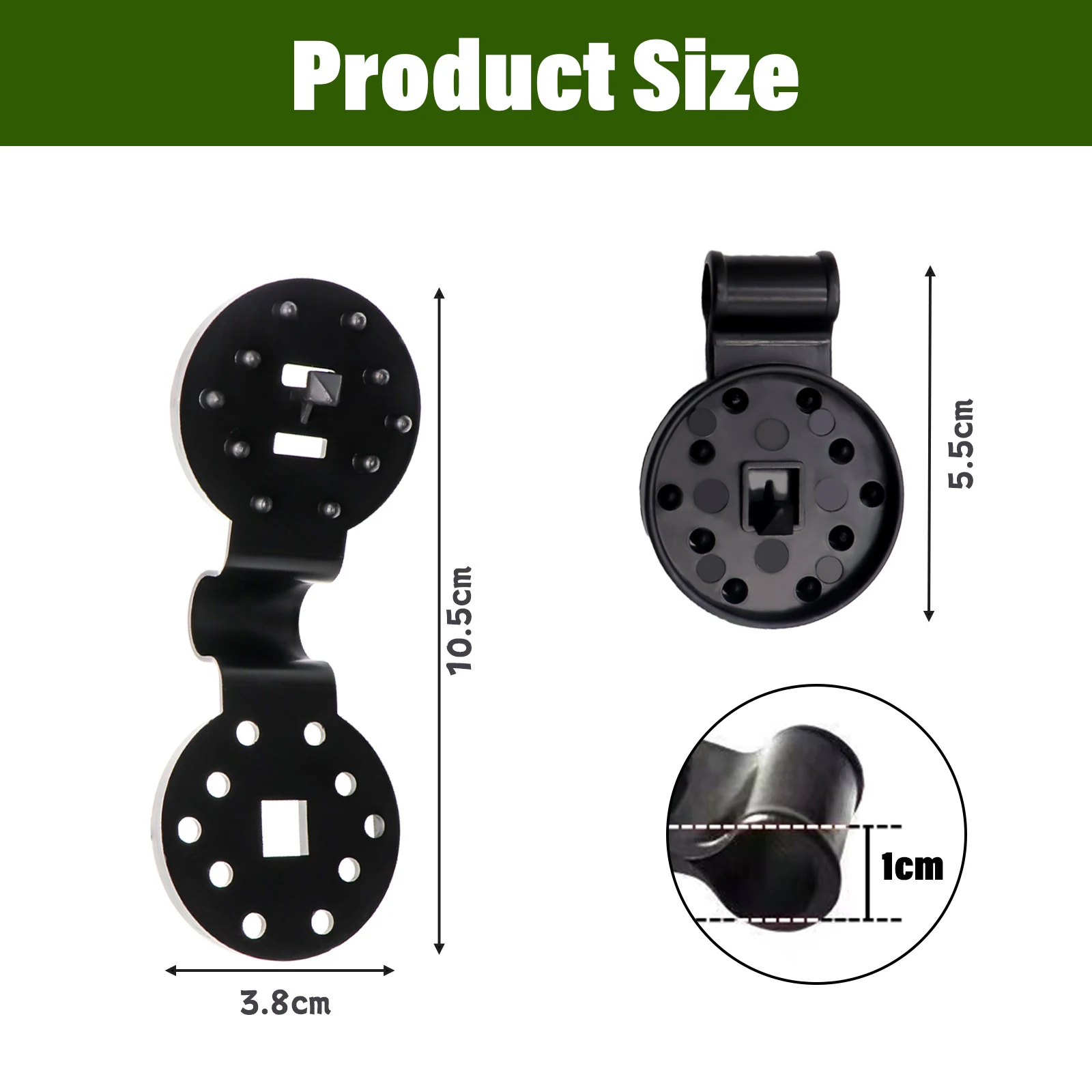 

10pc Shade Cloth Clips Shade Fabric Clamps Accessories Grommets For Net Mesh Cover Sunblock Fabric In Garden Backyard Greenhouse