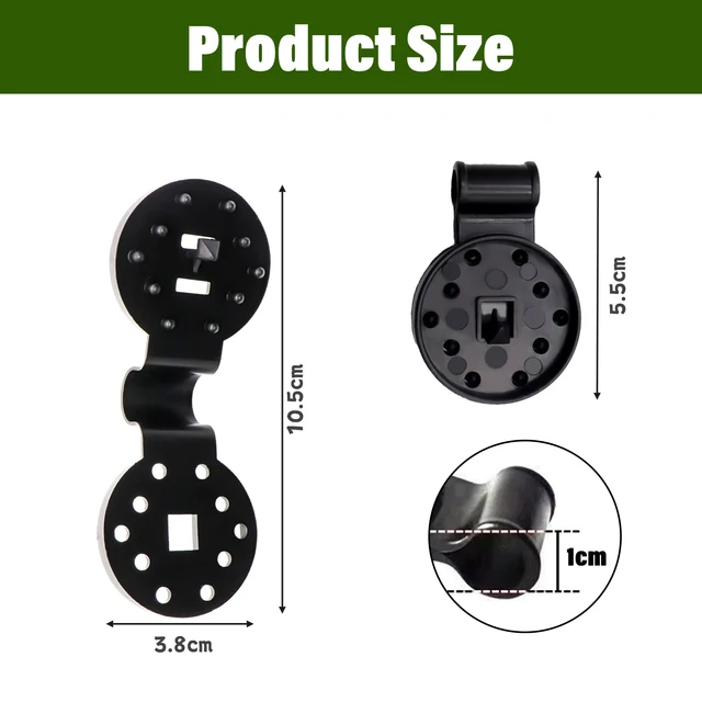 10 Db Árnyalatú Ruhás Klipek Árnyékszövet -Bilincsek Tartozékok Hálóháló Burkolatához Napvédő Szövettel A Kerti Háztáji Üvegházban - Image 2