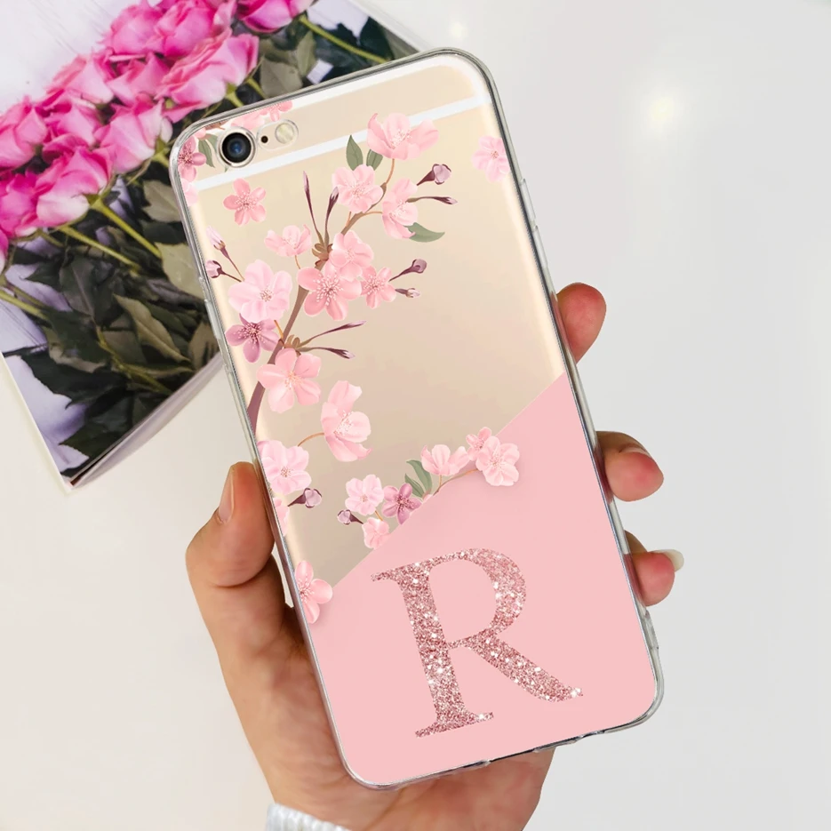 Chic Soft Silicone Letter Design Phone Case - Bumper Protective Back Cover