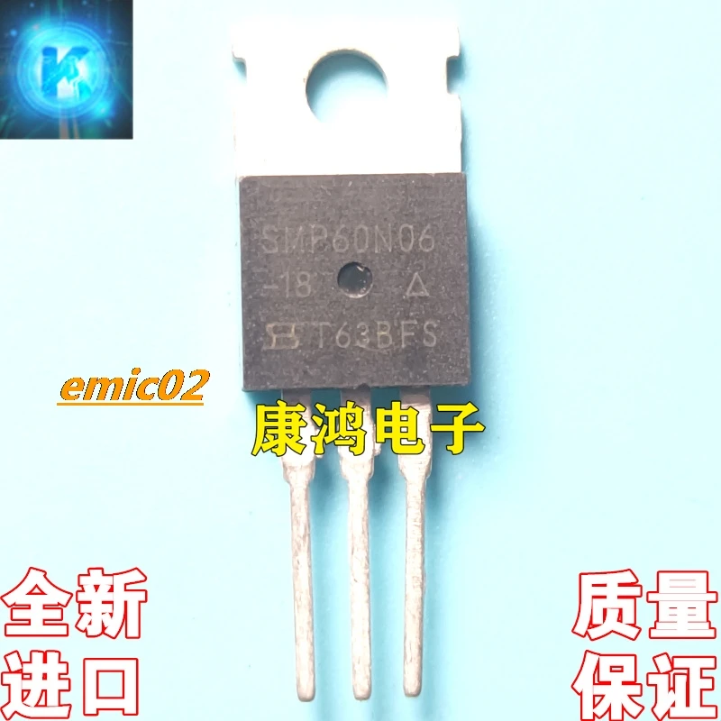 

10pieces Original stock SMP60N06-18 TO-220 MOS 60V 60A