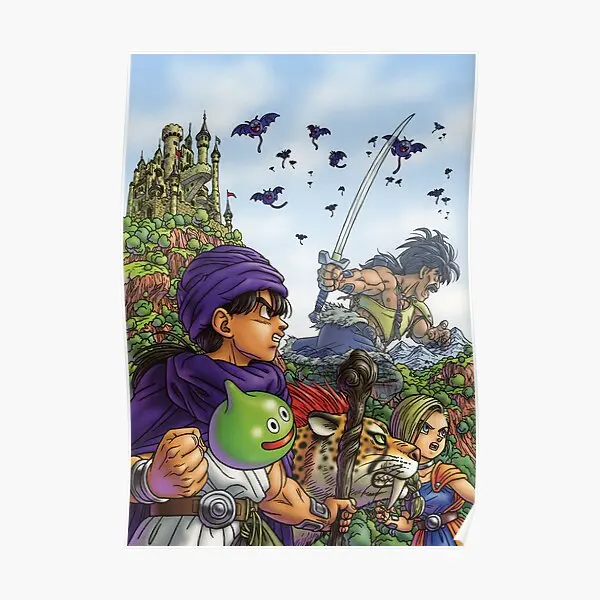 Dragon Quest V Poster Modern Print Painting Decor Wall Room Decoration Murale Vintage Picture Art Home Funny No Frame