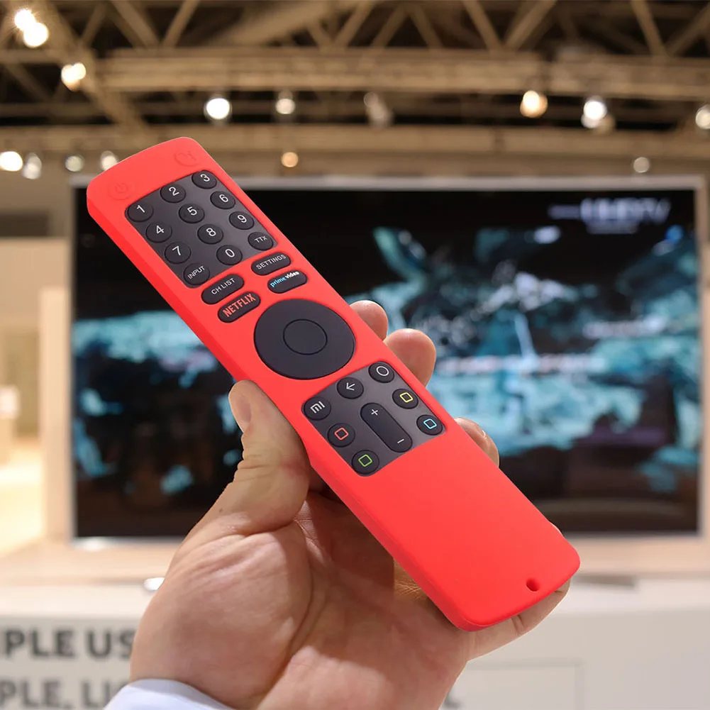 Remote Control Case for Xiaomi Mi 4S TV Waterproof Remote Cover Silicone Protective Dustproof Shockproof Protector With Lanyard silicone remote case silicone remote cover silicone remote sleeve remote controller cover silicone case protector