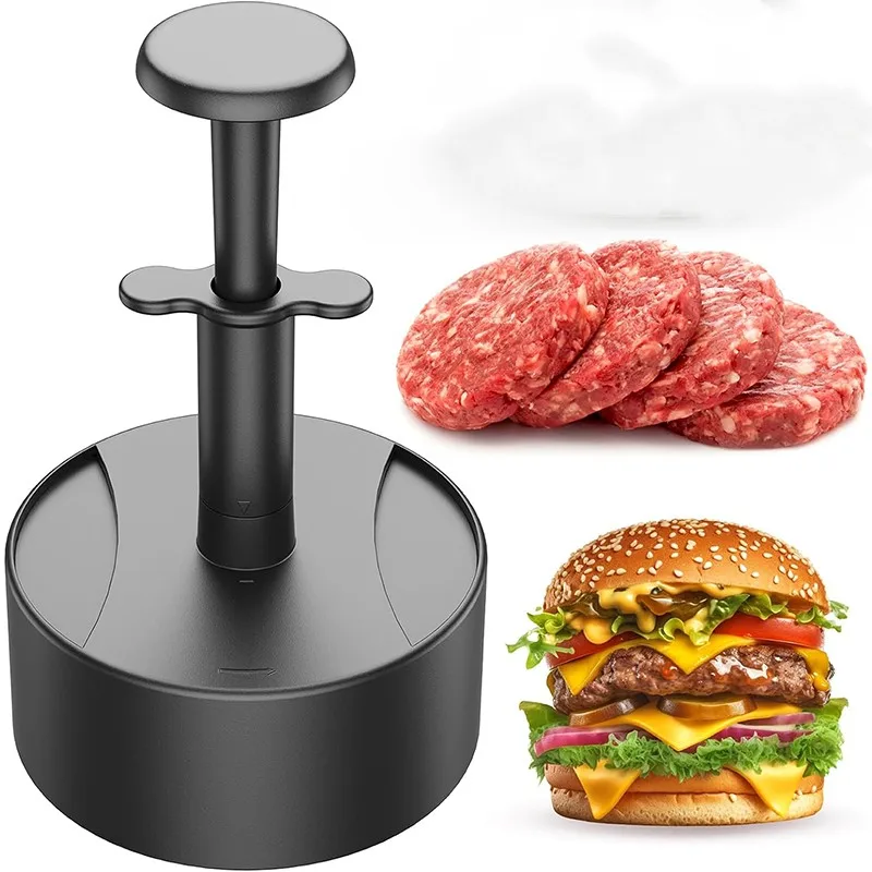 

Pisol Hamburger Press Burger Patty Maker for Stuffed Burgers Beef Veggie Maker Mold Perfect for Burgers Patties Cooking BBQ