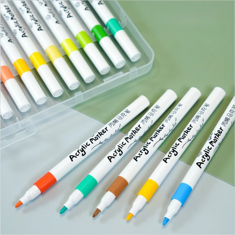 TOOLI-ART 36 pennarelli per Pittura acrilica Set di pennarelli Color