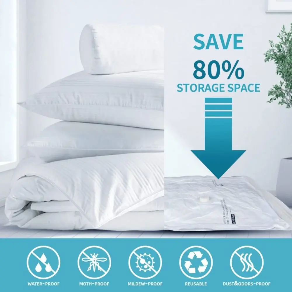 ABS Compressed Bag Electric Pump Space Saving Inflatable Electric Vacuum Bag Pump Powerful Labor Saving