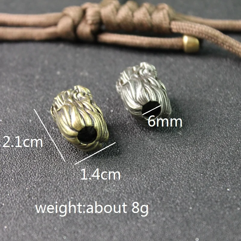 Paracord Rope Braided Paracord Paracord Accessories Paracord Bracelet Outdoor Accessories Paracord Bracelet Accessories Paracord Lanyard Pendants Paracord Keychain Christianity Jesus Savior Head Sculpture Brass Beads DIY EDC Keychain Outdoor Folding Knife Lanyard