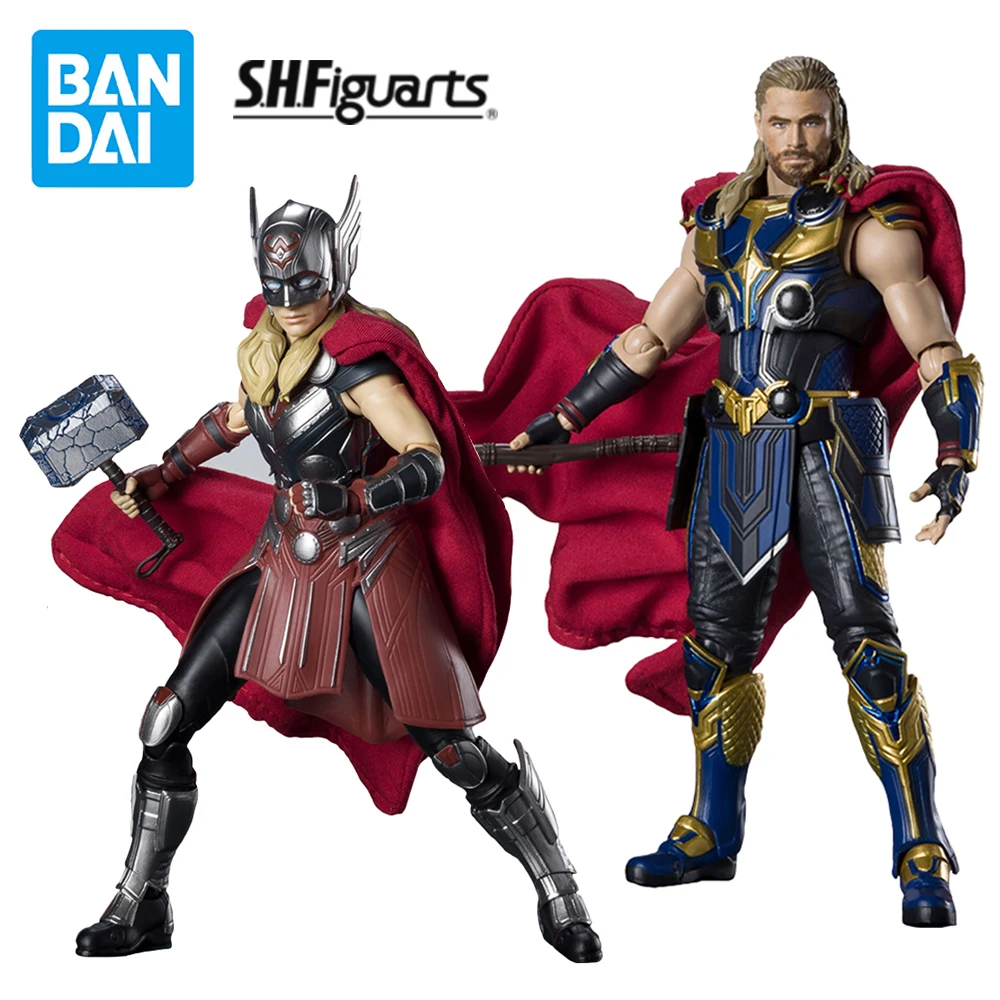 

IN Stock Bandai Shfiguarts Jane Foster Thor Thor: Love and Thunder SHF Genuine Anime Figure Model Toys Action Collectible Gifts