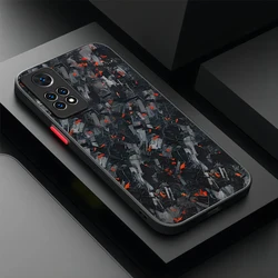 Forged Carbon Fiber Phone Case - Sleek and Durable Design for Redmi Note 12 4G (1)