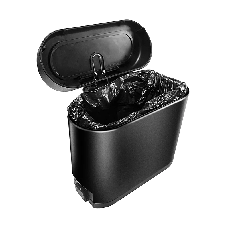 hidden Vehicle Garbage Dust Case Plastic Pressing Square Trash Can for Opel Astra H G J Insignia Mokka Zafira Corsa car trash can