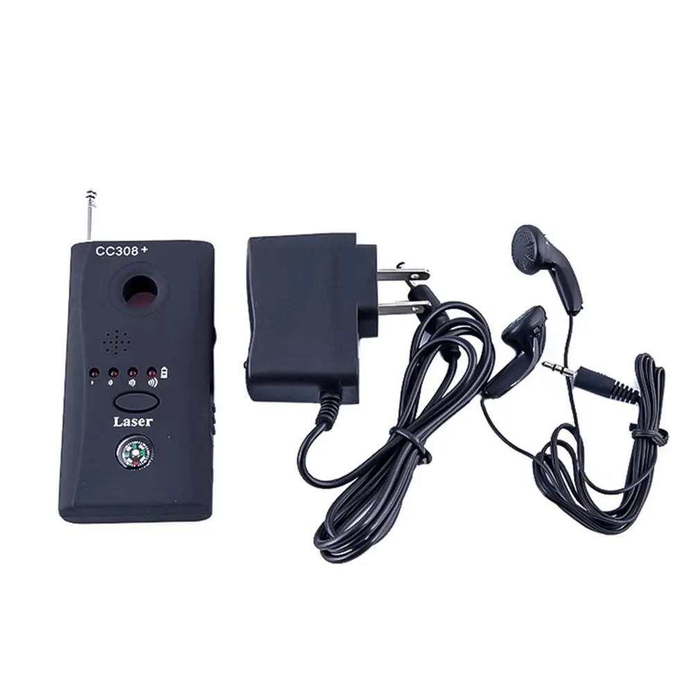 Multi-Function Wireless Camera Lens Signal Detector CC308+ Radio Wave Signal Detect Full-range WiFi RF GSM Scanner