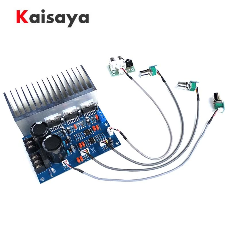 TDA7294 150W + 80W + 80W 2.1 3 channels speaker subwoofer bass NE5532