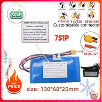 Convient pour scooters, jouets et vélos rechargeables 29,4, avec BMS intégré, batterie lithium-ion 24V 7S1P 8000mAh 18650. 1