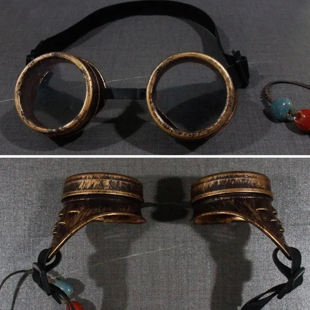 Retro Steampunk Party Goggles - Punk Glasses Cosplay Accessories