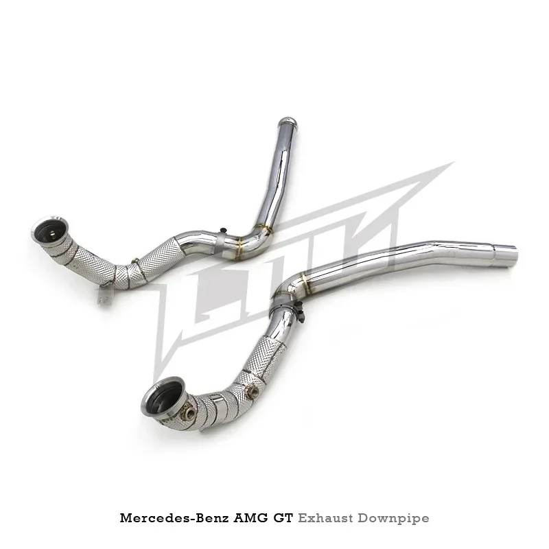 Section High flow Pipes Exhaust Pipes branch downpipe Exhaust Pipe with For GT GTS C190