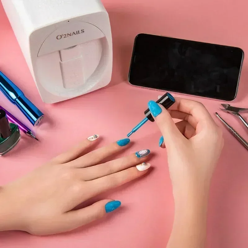 O2nails オールインワン スマートネイルプリンター、インク