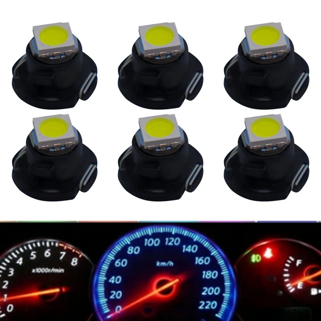 10pcs T3 Led 12v 0.2w Car Auto Interior Instrument Light Bulbs Dashboard  Lamps Neo Wedge Climate Gauges Car Instrument Lights - Signal Lamp -  AliExpress