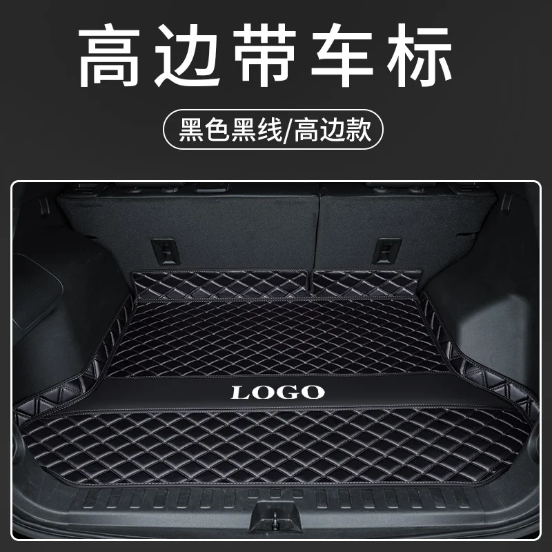 

car assecories Leather Car Trunk Mats For Toyota Corolla Cross 2022 Anti-Dirty Protector Tray Cargo Liner Accessories Styling