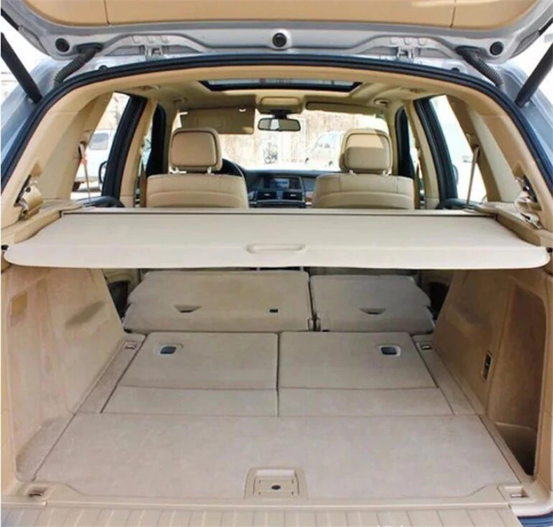 Rear Trunk Cargo Cover For BMW X5 E70 2007 2008 2009 2010 2011 2012 2013 Privacy Screen Security Shield Shade Modification Parts
