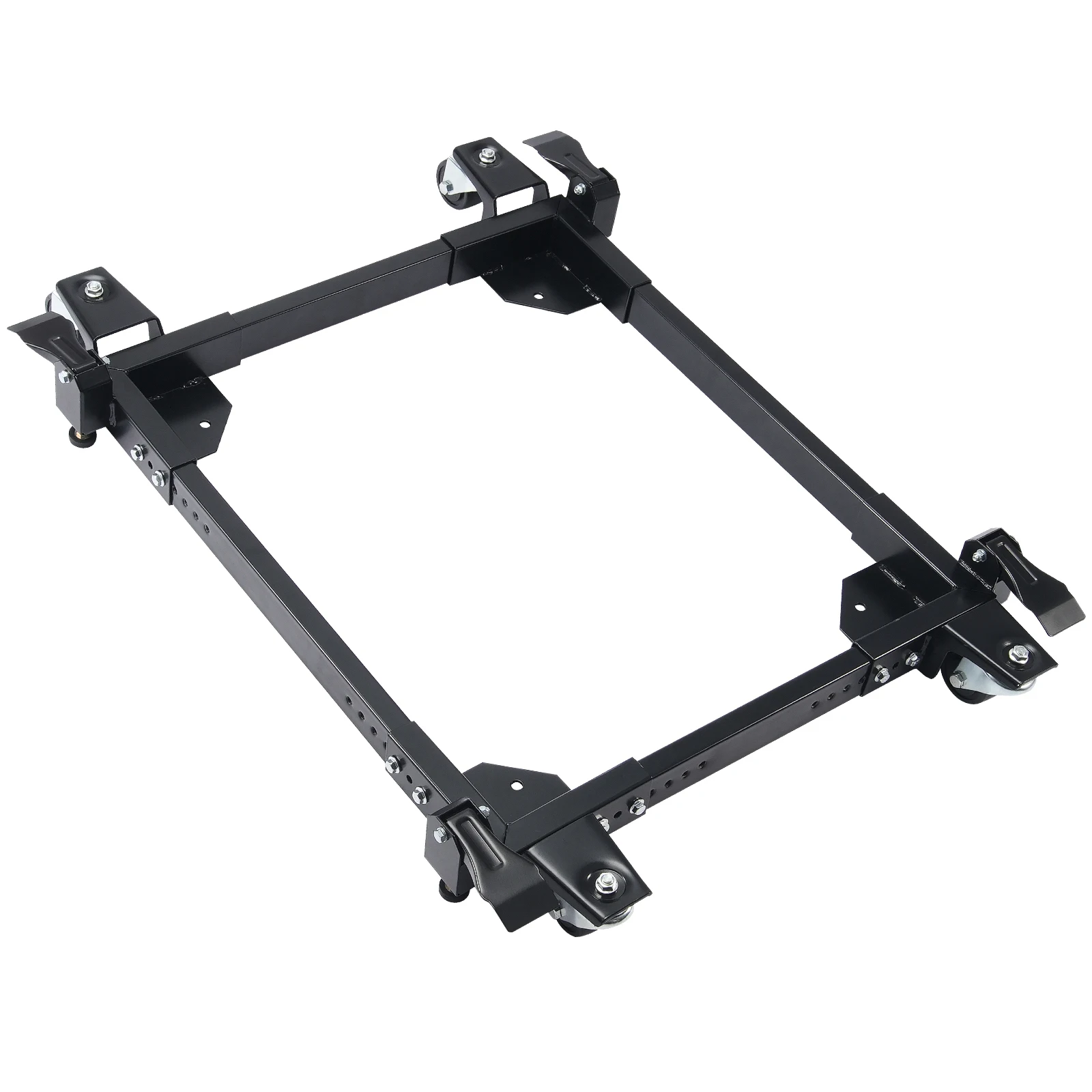 Mobile Washing Machine Stand with Wheels Adjustable Bracket