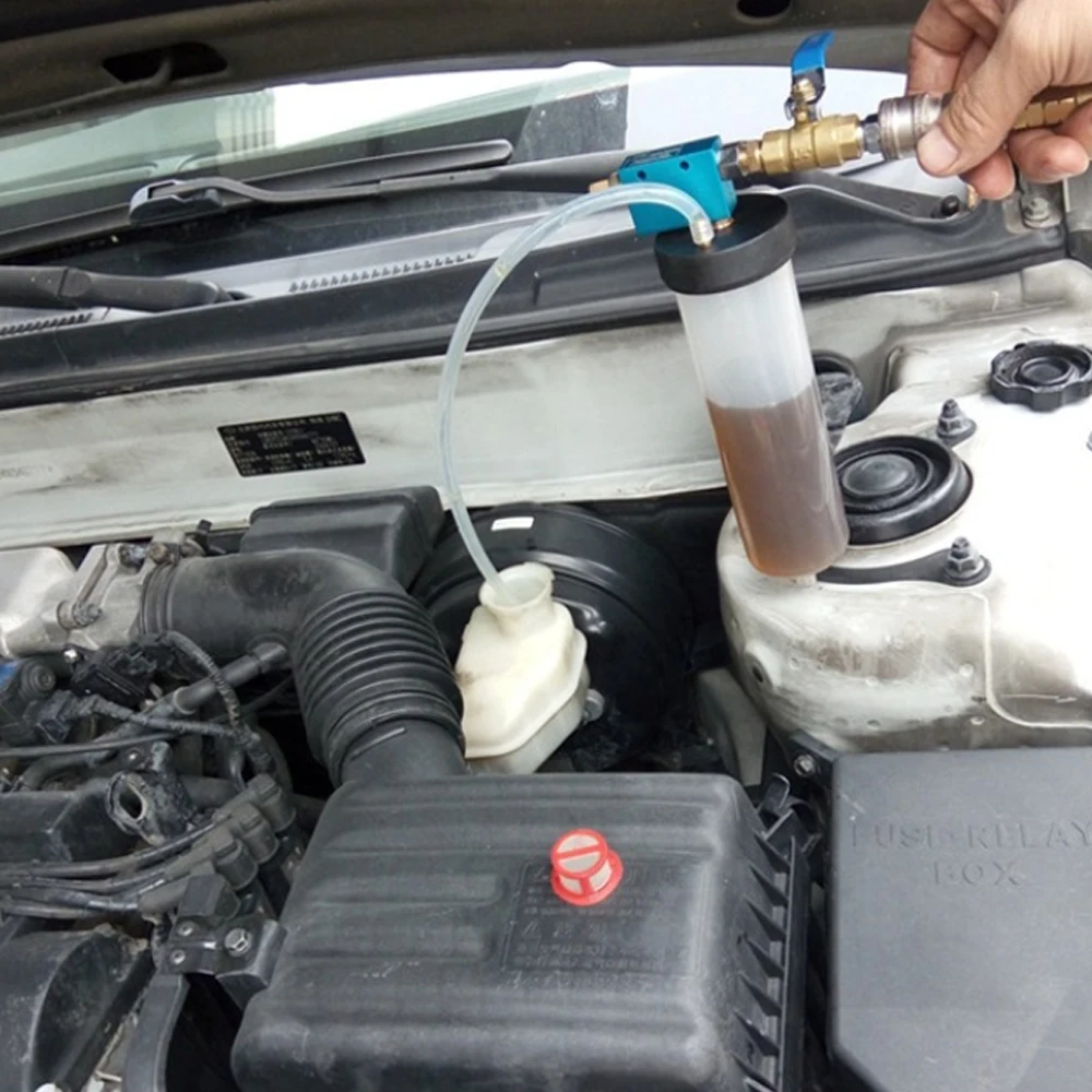 300cc Auto Car Brake Fluid Oil Change Tool Hydraulic Clutch Oil Pump Bleeder Empty Exchange Drained Kit Car Motorcycle brake bleeder kit