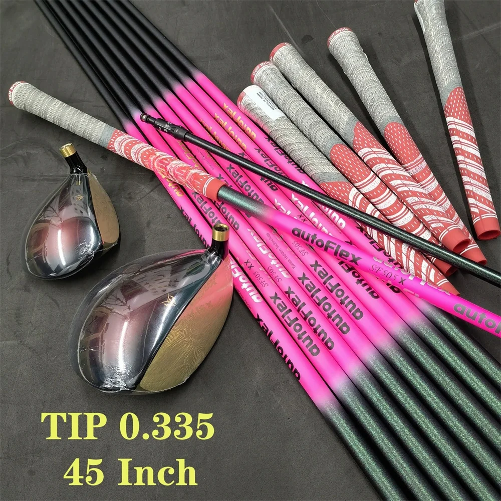 

New Golf Drivers Shaft Pink Autoflex SF405/ SF505 / SF505x / SF505xx Flex Graphite Wood Clubs Shaft Golf Shaft New Golf Drivers