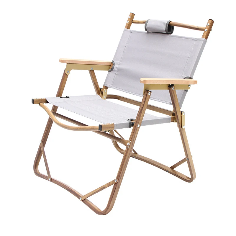

Lightweight Folding Chairs Outdoor, Aluminum Camping Chair Lounge Chair for Camping Picnic Park Hiking Beach