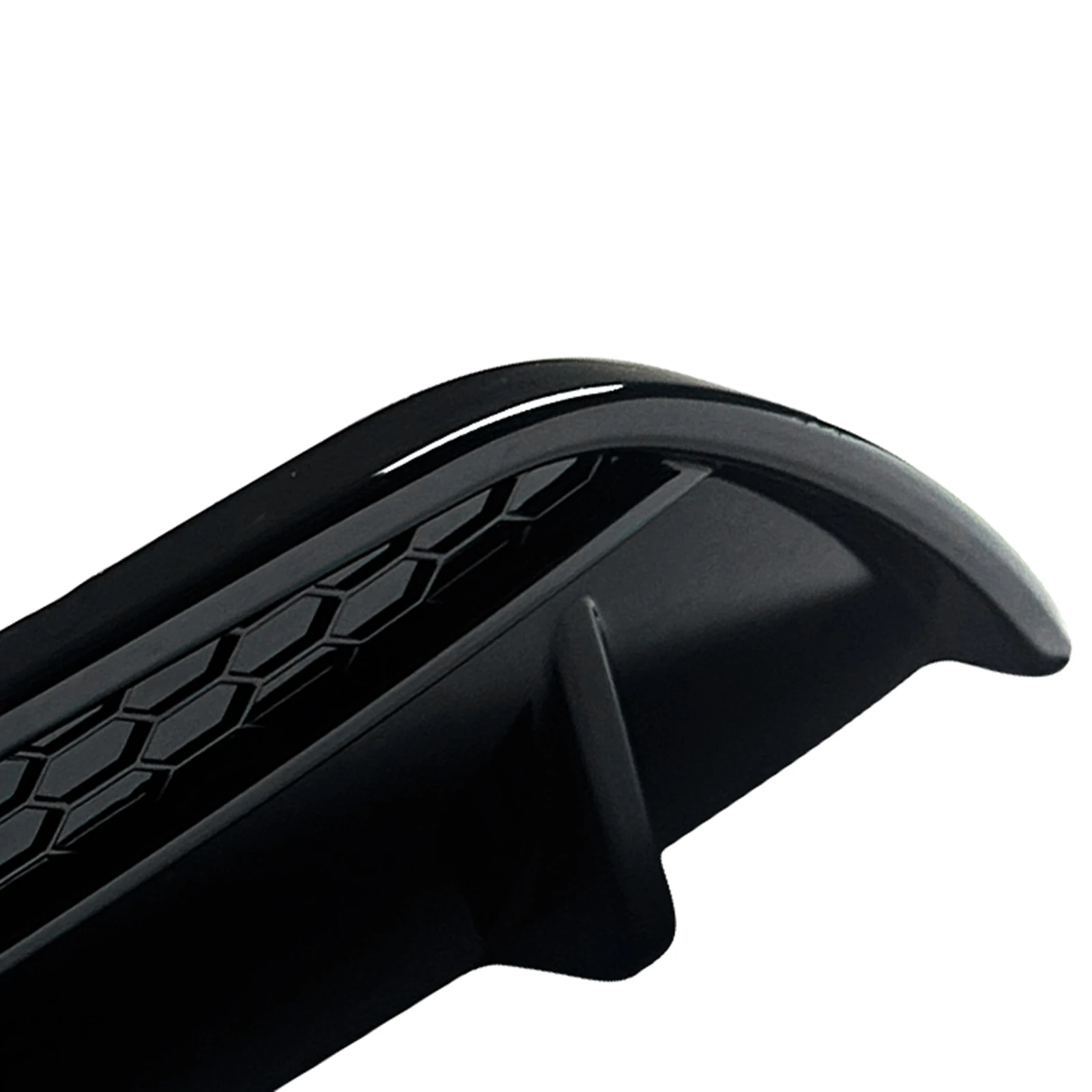 Front Bumper Lip Spoiler & Rear Diffuser Kit For Alfa Romeo Stelvio 2017-2025 - Gloss Black / Carbon Look