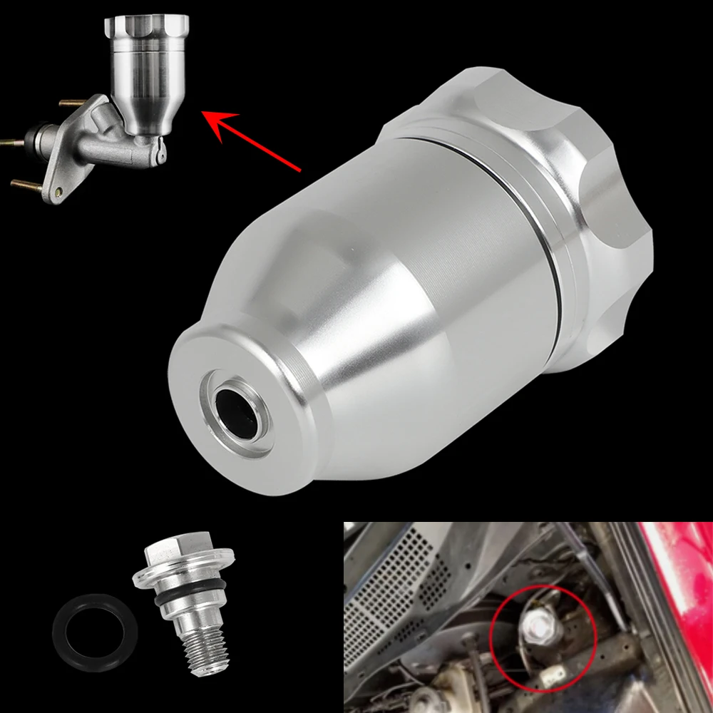 Clutch Master Cylinder Reservoir Aluminum For 922000 Honda Civic Acura Integra EG EK DC