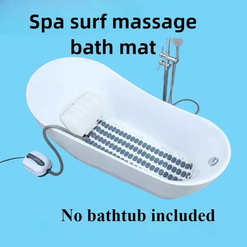 SPA Non-slip Bath Mat Home Surfing Massage Bath Mat Full Body Massage Bathtub Bubble Machine