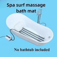 SPA Non-slip Bath Mat Home Surfing Massage Bath Mat Full Body Massage Bathtub Bubble Machine 1
