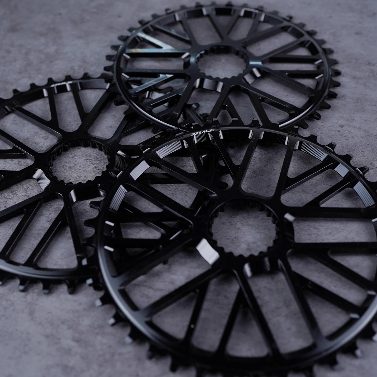 ZRACE GR01 Gravel/MTB Chainring, 40T-44T Adjustable Gearing
