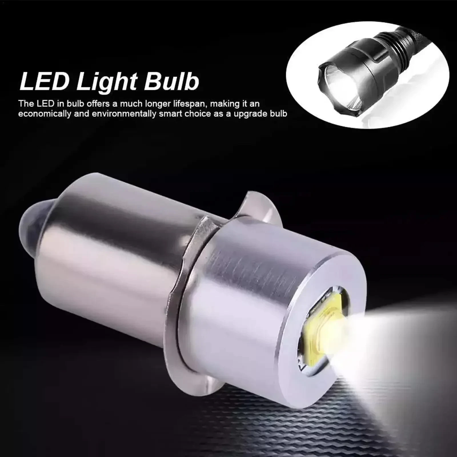 Enhanced LED Upgrade Bulb - White/Warm White - 6500K - 3W - Versatile Lighting Solution