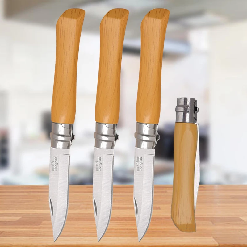 

Fruit Knife Stainless Steel Folding Peeler Knife Fruit and Vegetable Slicing Knife Household Sharp Kitchen Knives Cooking Tool