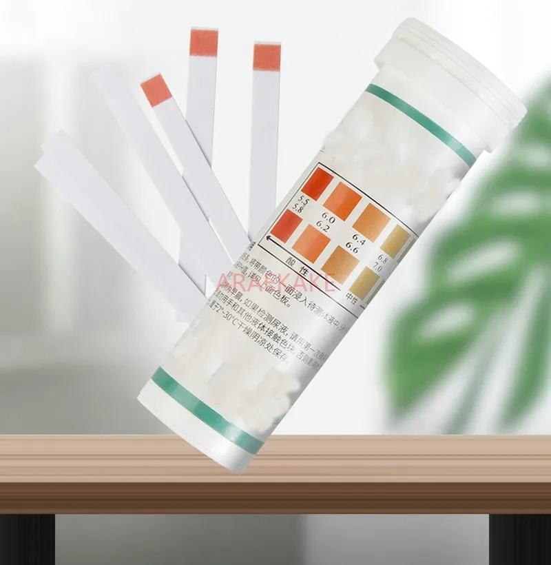 Residual chlorine test paper for water quality detection of chlorine containing dioxide, effective pH, rapid