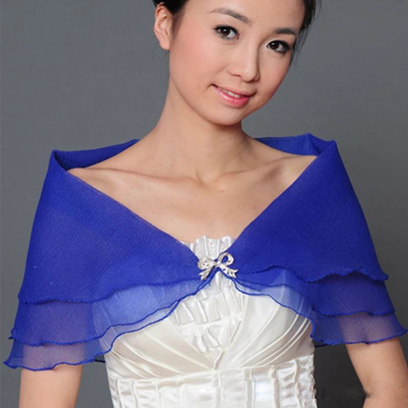 Lace Bolero Wedding Dress Cape White Black Red Cape Bolero Bridal Capa De Novia Blue Pink Femme Mariage Capes