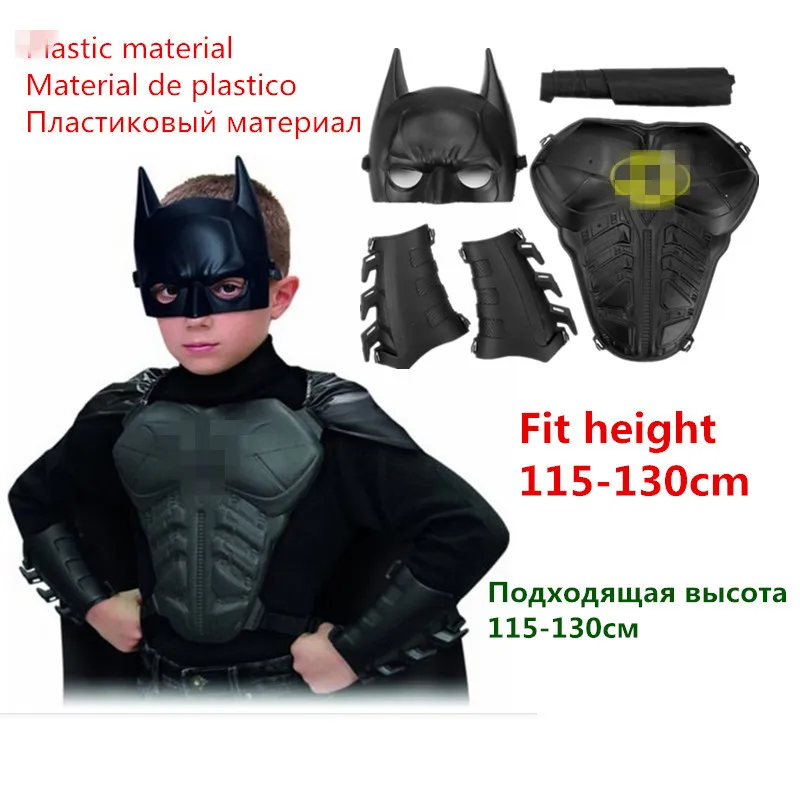 Bambini The Dark Knight Bruce Wayne Joker Cosplay Costume Maschere Pipistrelli Pvc Armor Mask Puntelli Per Feste Di Halloween