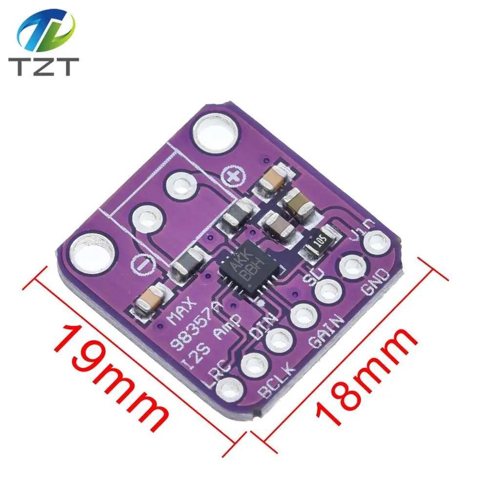 รูปสินค้า โมดูลขยายเสียง I2S Class D สำหรับ RPi ESP32