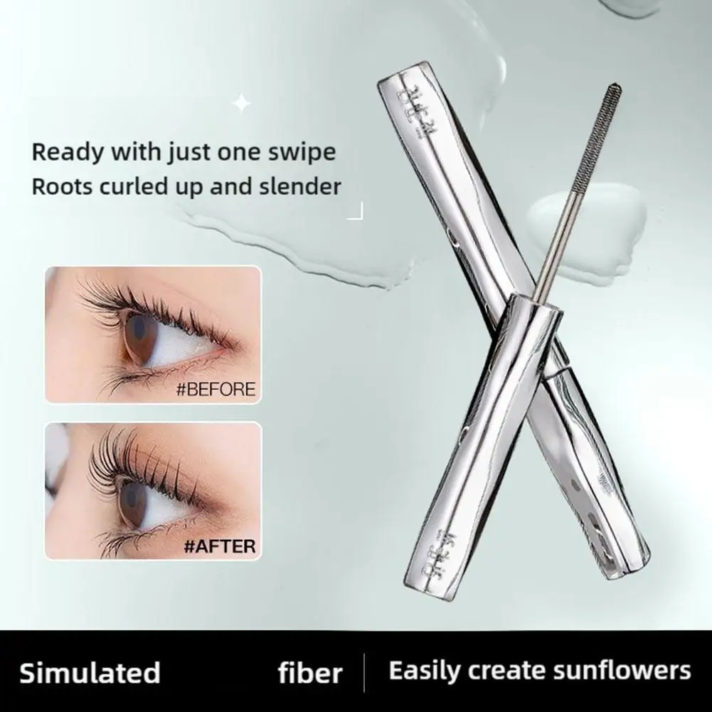 Waterproof Metal Iron Mascara For Long Curling Eyelash Extensions_voghion.com