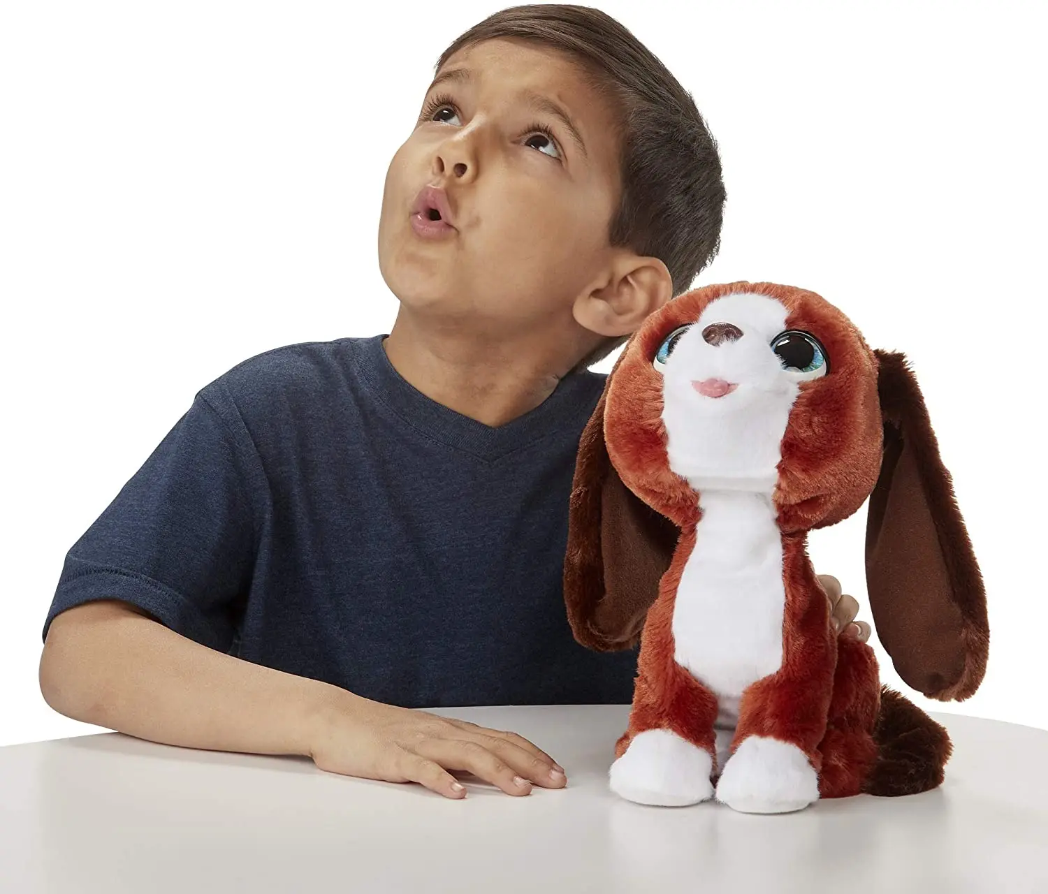 Vidéo CHIEN EN PELUCHE animé et interactif - jouet pour enfant